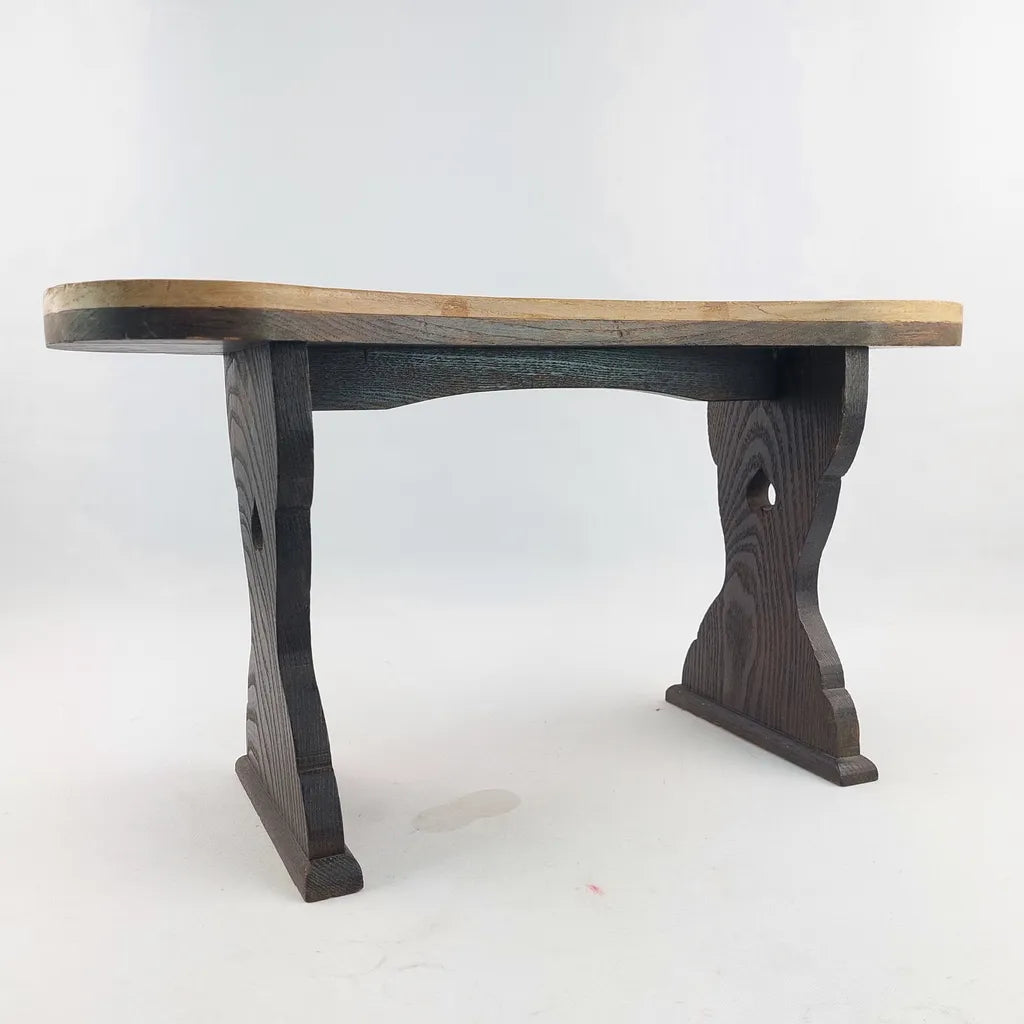 Vintage Japanese Wooden Armrest