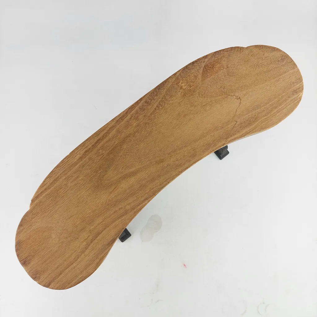 Vintage Japanese Wooden Armrest